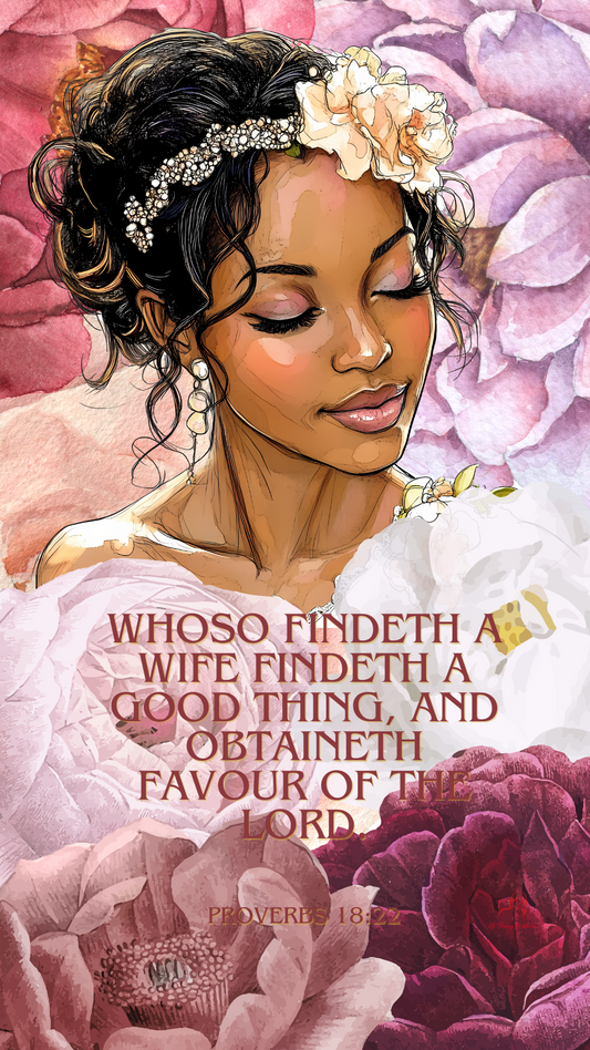 Proverbs 18:22 Digital Wallpaper